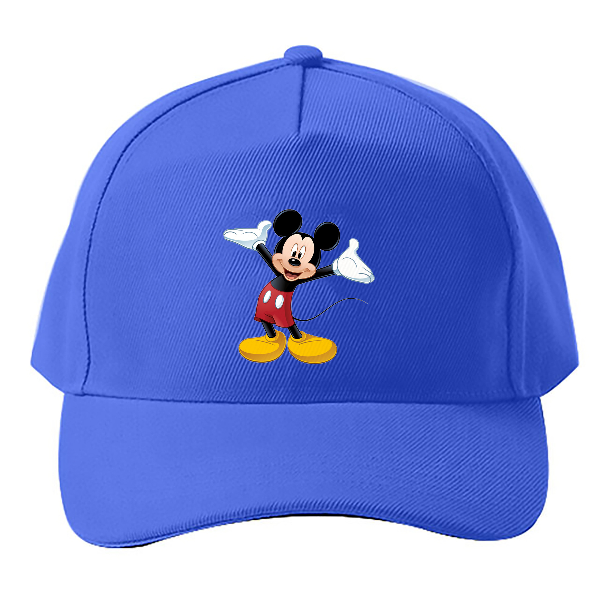 （画像用） ミッキーマウス Mickey Mouse ベースボールキャップ 綿100％ 男女兼用 帽子 スポーツ